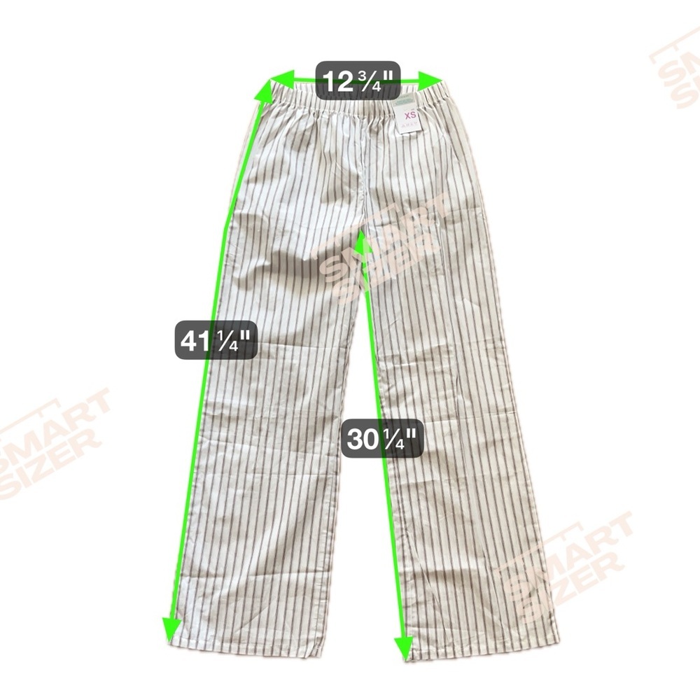 Primark Cream and Brown Striped Pajama Pants loungewear - Picture 3 of 7